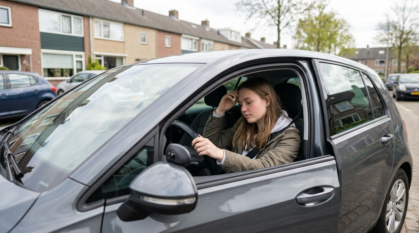 Gezakt voor je rijexamen? De complete gids voor rijles na je examen in 2026 - illustratie