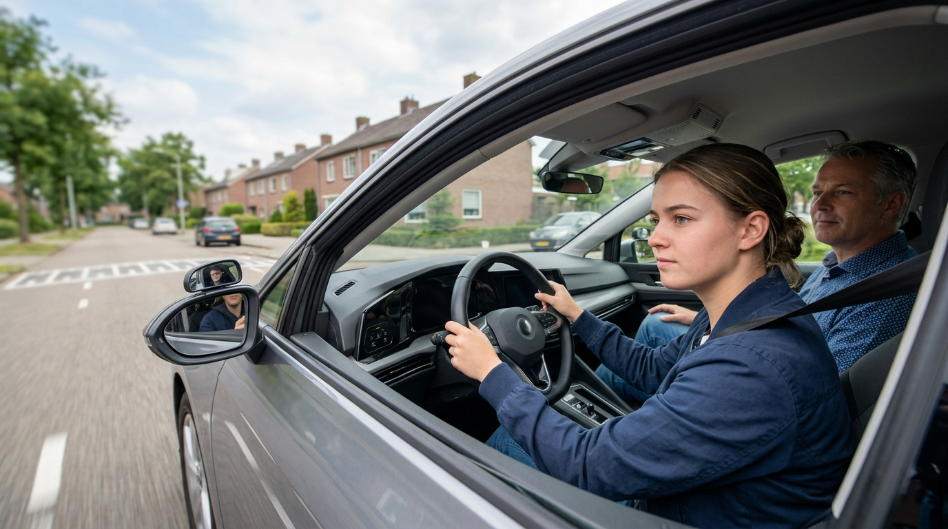 Praktische checklist en instructeurstips om te slagen voor je rijexamen in Eindhoven.